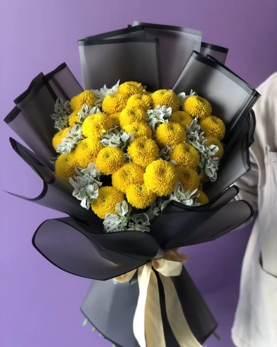 Sarı Anastasia Buketi