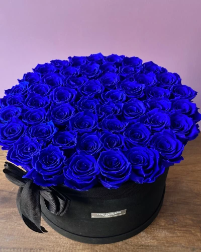 Mavi Şoklu Kutu Gül