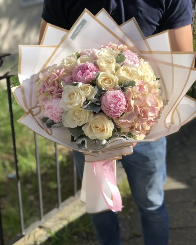 Şakayık Ortanca Buketi