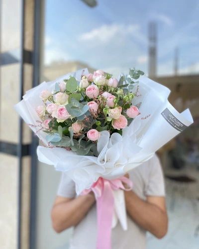 Pembe Çardak Gül Buketi