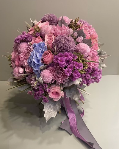 Bahar Buketi Pembe Lila