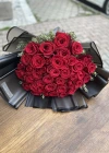 Siyah Kırmızı Gül Buketi