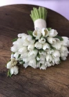 Beyaz Lale Gelin Buketi