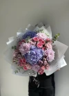 Pembe Lila Büyük Buket