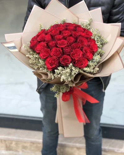 Kırmızı Gül Buketi