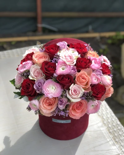 Kutu Gül Aranjmanı