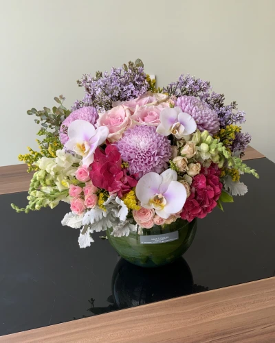 Fanus Bahar Çiçeği Aranjman