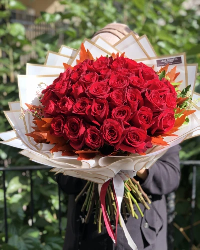 Kırmızı Gül Buketi