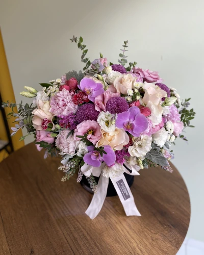  Siyah Kadife Kutu Aranjman