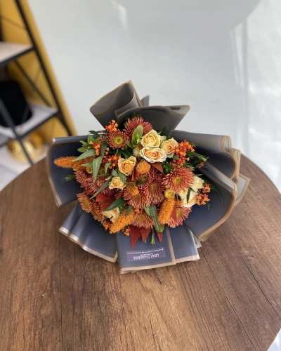 Turuncu Son Bahar Buketi