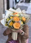 Sarı Turuncu Bahar Buketi