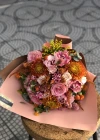 Turuncu Pembe Buket