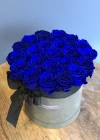 Mavi Şoklu Gül Aranjman