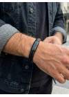 Suni Deri Erkek Bileklik