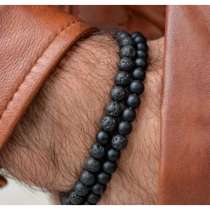 Erkek Boncuk Bileklik İkili