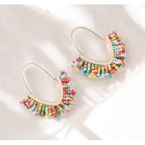 KUM BONCUK PASLANMAZ ÇELİK KÜPE