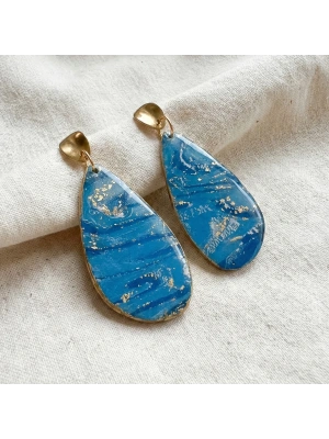 Azure - Damla Polimer Kil Küpe