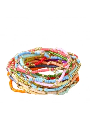 KUM BONCUK LASTİKLİ BİLEKLİK SETİ