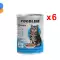 Foodline Somonlu Parça Etli Yetişkin Kedi Konserve 400gr x 6 Adet