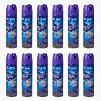 Biorad Parfümlü Dezenfektan Sprey Lavanta Kokulu 150ml - 12 Adet