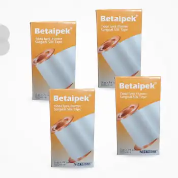 Beta İpek Flaster 10cm x 5m - 4 Adet