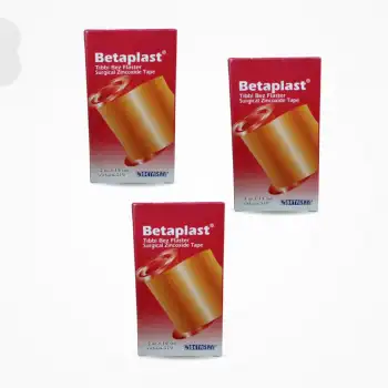 BetaPlast Tıbbi Bez Flaster 10cm x 5m - 3 Adet