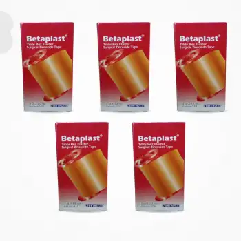 BetaPlast Tıbbi Bez Flaster 10cm x 5m - 5 Adet