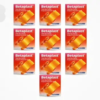 BetaPlast Tıbbi Bez Flaster 5cm x 5m - 10 Adet