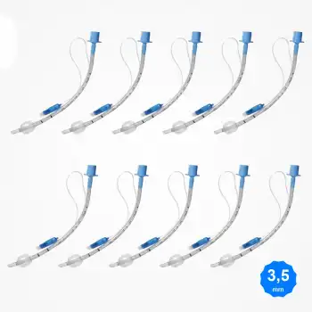 Endotrakeal Tüp (Entübasyon Tüpü) Spiralli Balonlu 3,5mm (No:3,5) - 10 Adet