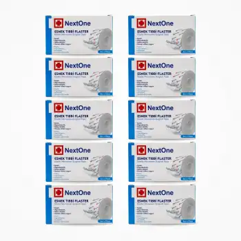 Nextone Esnek Fix Tıbbi Flaster Nonwoven 10cm x 5m - 10 Adet