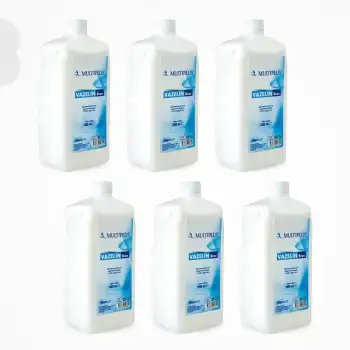 Multiplus Sıvı Vazelin (Krem ve Losyonlar için) 1 Litre - 6 Adet