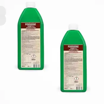 Aqua Batikonlu Sıvı Sabun (Poviodine %7,5 Scrub) 1 Litre - 2 Adet