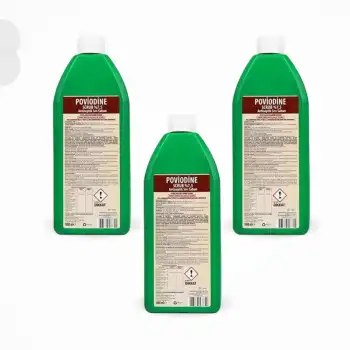 Aqua Batikonlu Sıvı Sabun (Poviodine %7,5 Scrub) 1 Litre - 3 Adet