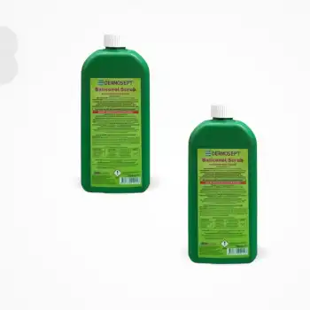 Dermosept Batikonlu Sıvı Sabun (Poviodine %7,5 Scrub) 1 Litre - 2 Adet