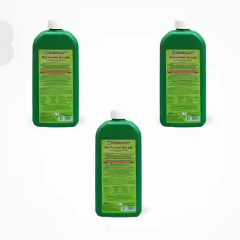 Dermosept Batikonlu Sıvı Sabun (Poviodine %7,5 Scrub) 1 Litre - 3 Adet
