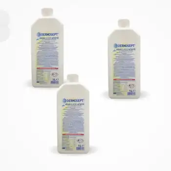 Dermosept Hibisanol Solüsyon Klorheksidin (CHLORHEXİDİNE %2) 1 LT - 3 Adet