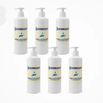 Dermosept Hibisanol El ve Cilt Ansiteptiği Klorheksidin %2 500ml - 6 Adet
