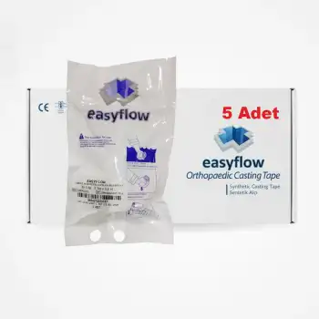 Easyflow Sentetik (Amerikan) Alçı (3inç) 7,5cm x 3.6m - 5 Adet