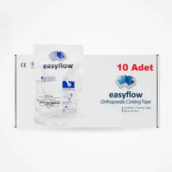 Easyflow Sentetik (Amerikan) Alçı (3inç) 7,5cm x 3.6m - 10 Adet