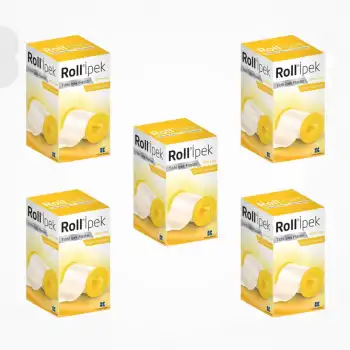 Roll İpek Flaster 10cm x 5m - 5 Adet