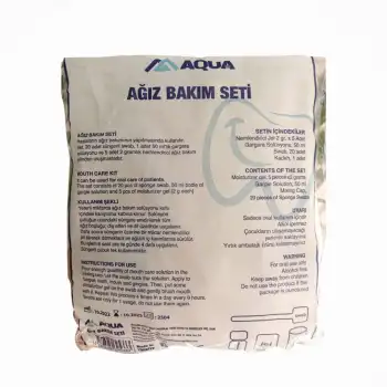 Aqua Ağız Bakım Seti 20’li Poşet Seti