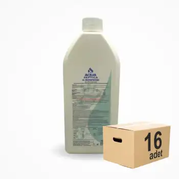 Aqua El ve Cilt (Handplus) Dezenfektanı 1LT - 16 Adet ( 1 Koli)