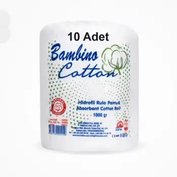 Bambino Hidrofil Rulo Pamuk 1 KG - 10 Adet