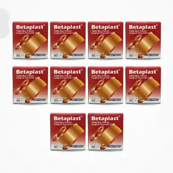 BetaPlast Tıbbi Bez Flaster 2,5cm x 5m - 10 Adet