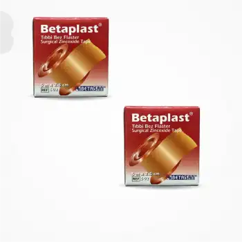 BetaPlast Tıbbi Bez Flaster 2,5cm x 5m - 2 Adet