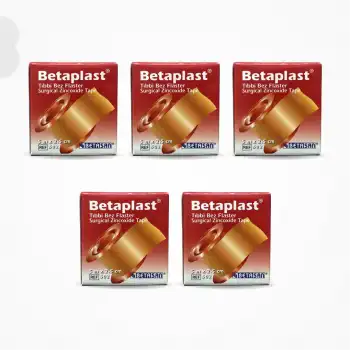 BetaPlast Tıbbi Bez Flaster 2,5cm x 5m - 5 Adet