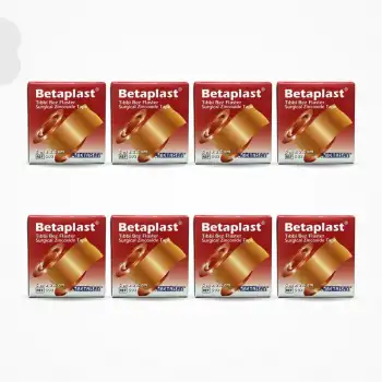 BetaPlast Tıbbi Bez Flaster 2,5cm x 5m - 8 Adet