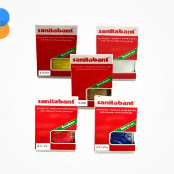 Betasan Sanitabant Coban Bandaj 5 cm x 4,5m (Kendinden Yapışkanlı - Kutulu)