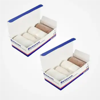 Betaven Dörtlü Çok Katlı Kompresyon Bandaj Sistemi - 2 Paket