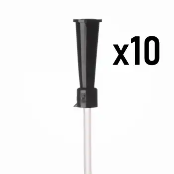 Bıçakcılar Aspirasyon Sondası No: 10 (Siyah) - 10 Adet